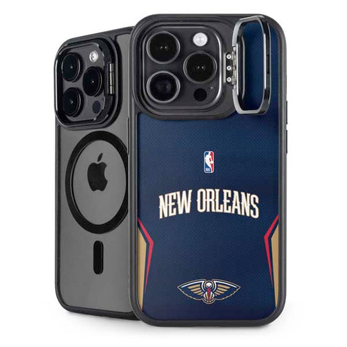 NBA New Orleans Pelicans Jersey iPhone 13 Pro Kickstand Case